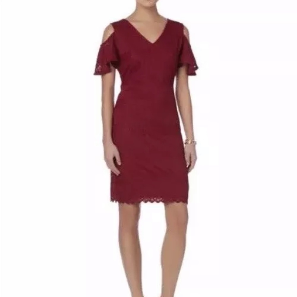 Simply Styled cold shoulder dress